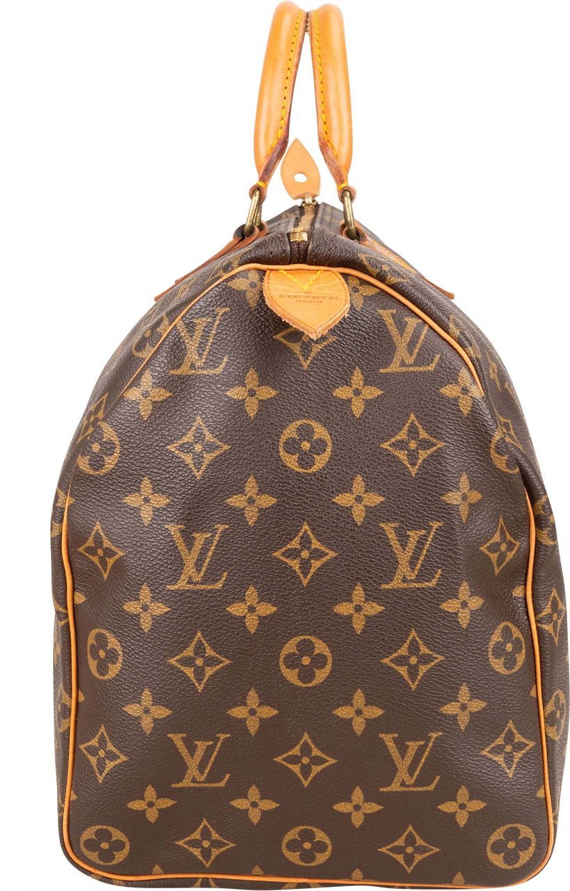 Louis Vuitton Louis Vuitton Canvas Monogram Speedy 40 Handbag Bruin