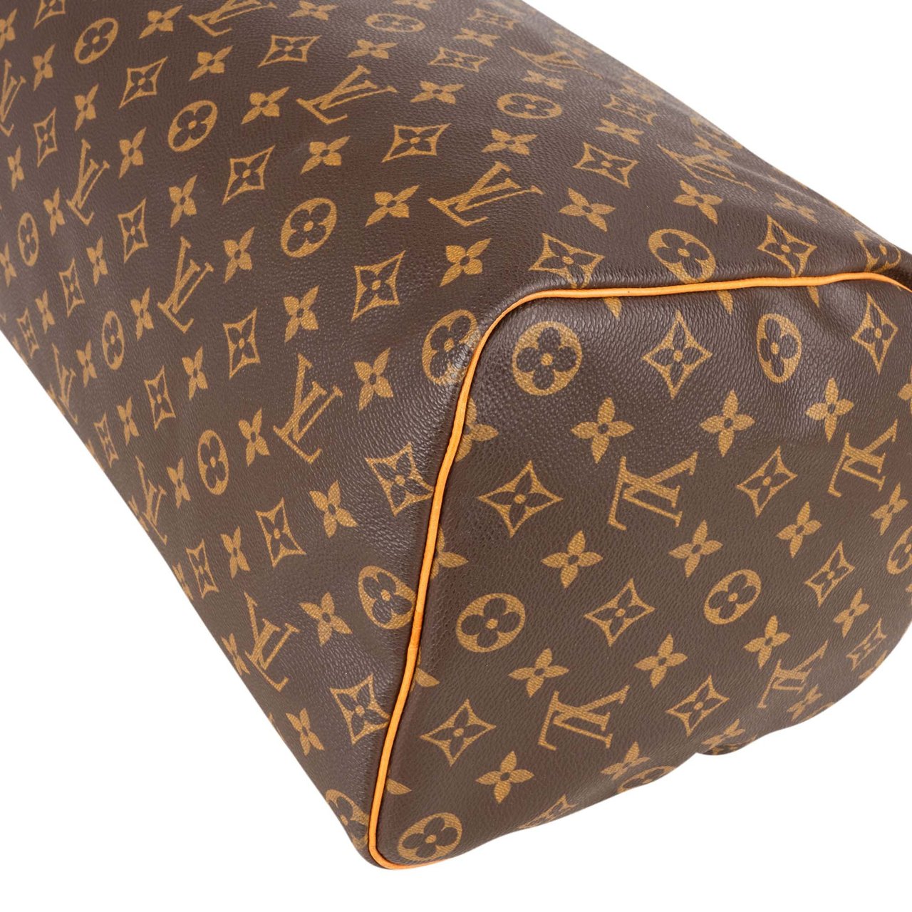 Louis Vuitton Louis Vuitton Canvas Monogram Speedy 40 Handbag Bruin