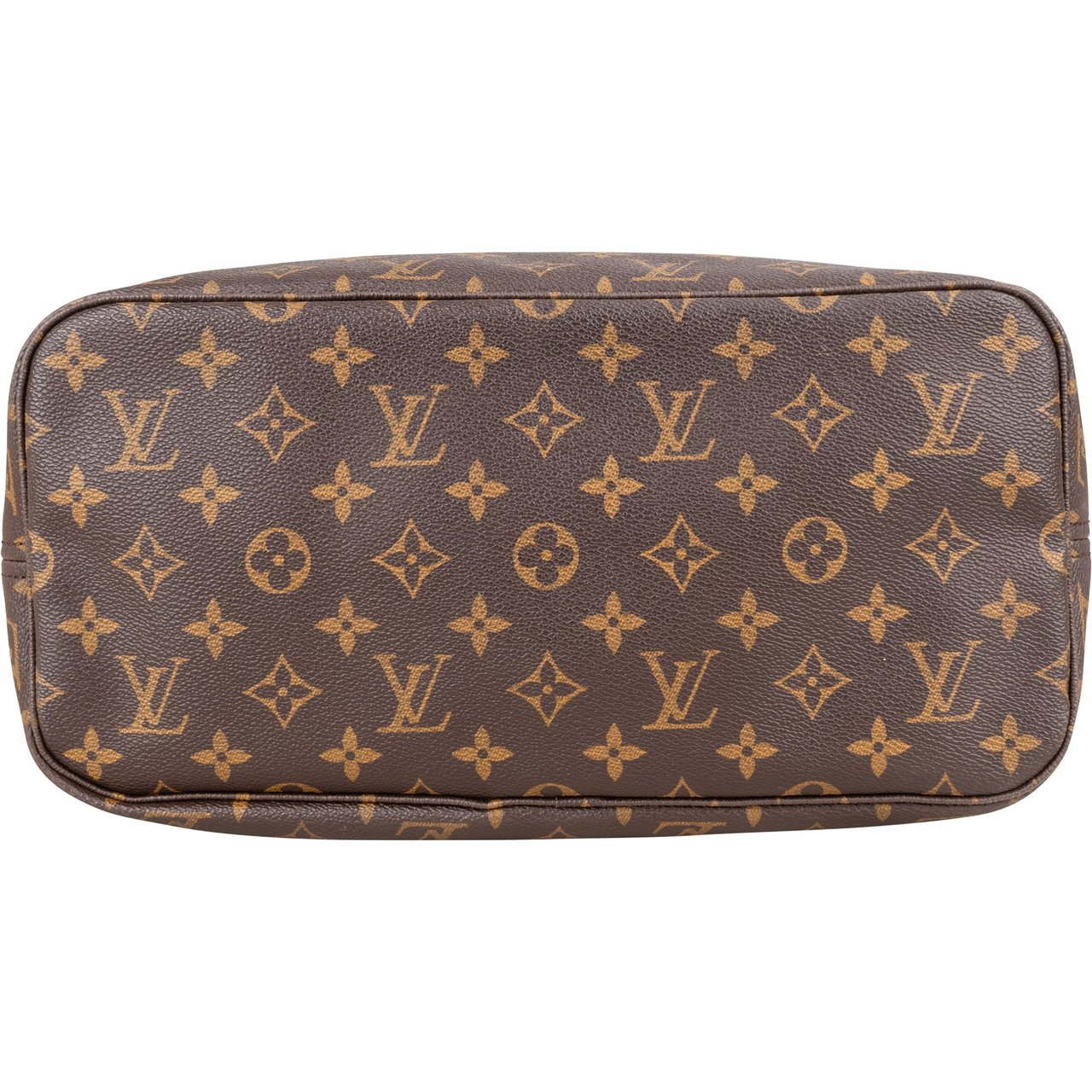 Louis Vuitton Louis Vuitton Canvas Monogram Neverfull MM Shopper Handbag Bruin