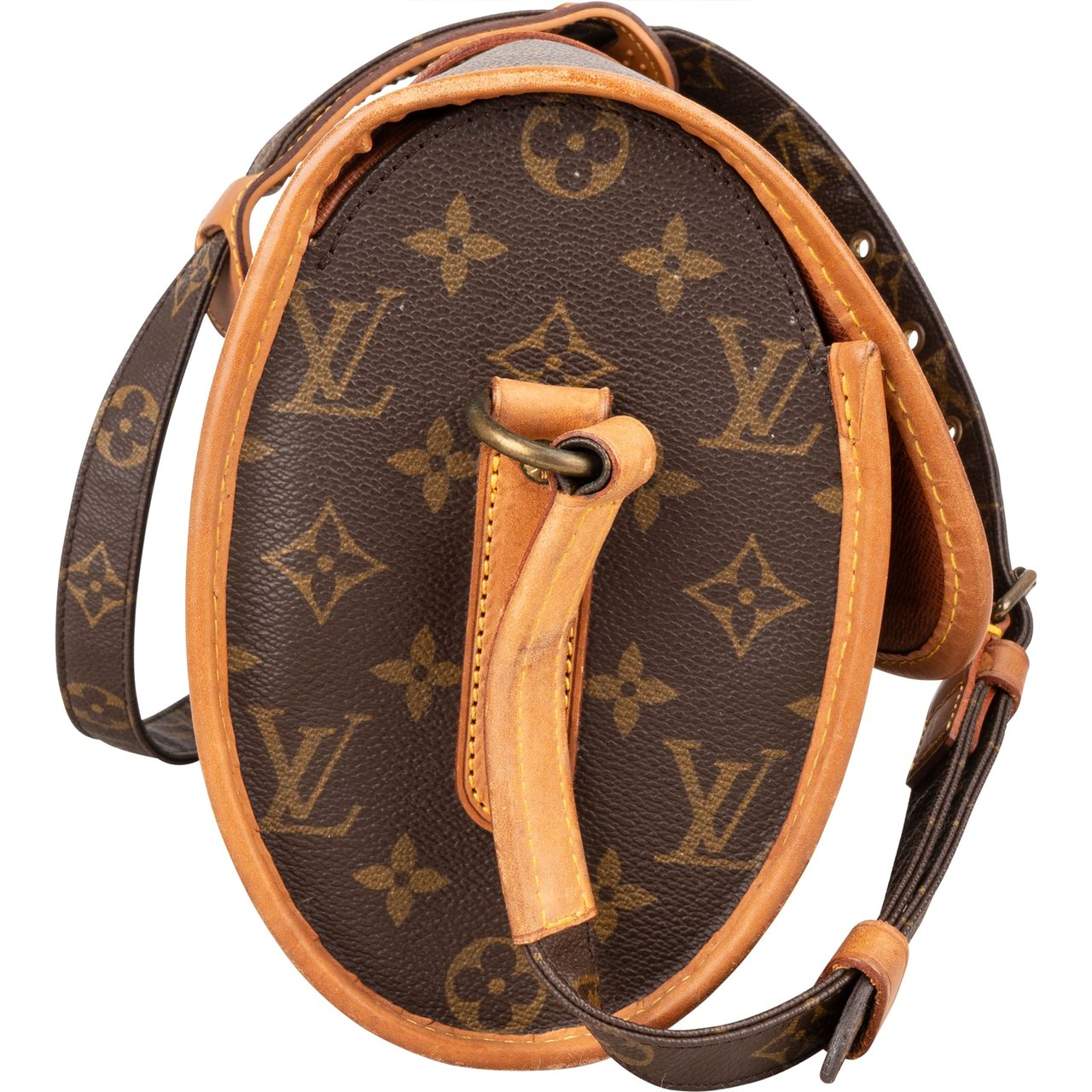 Louis Vuitton Louis Vuitton Canvas Monogram Marne Crossbody Bag Bruin