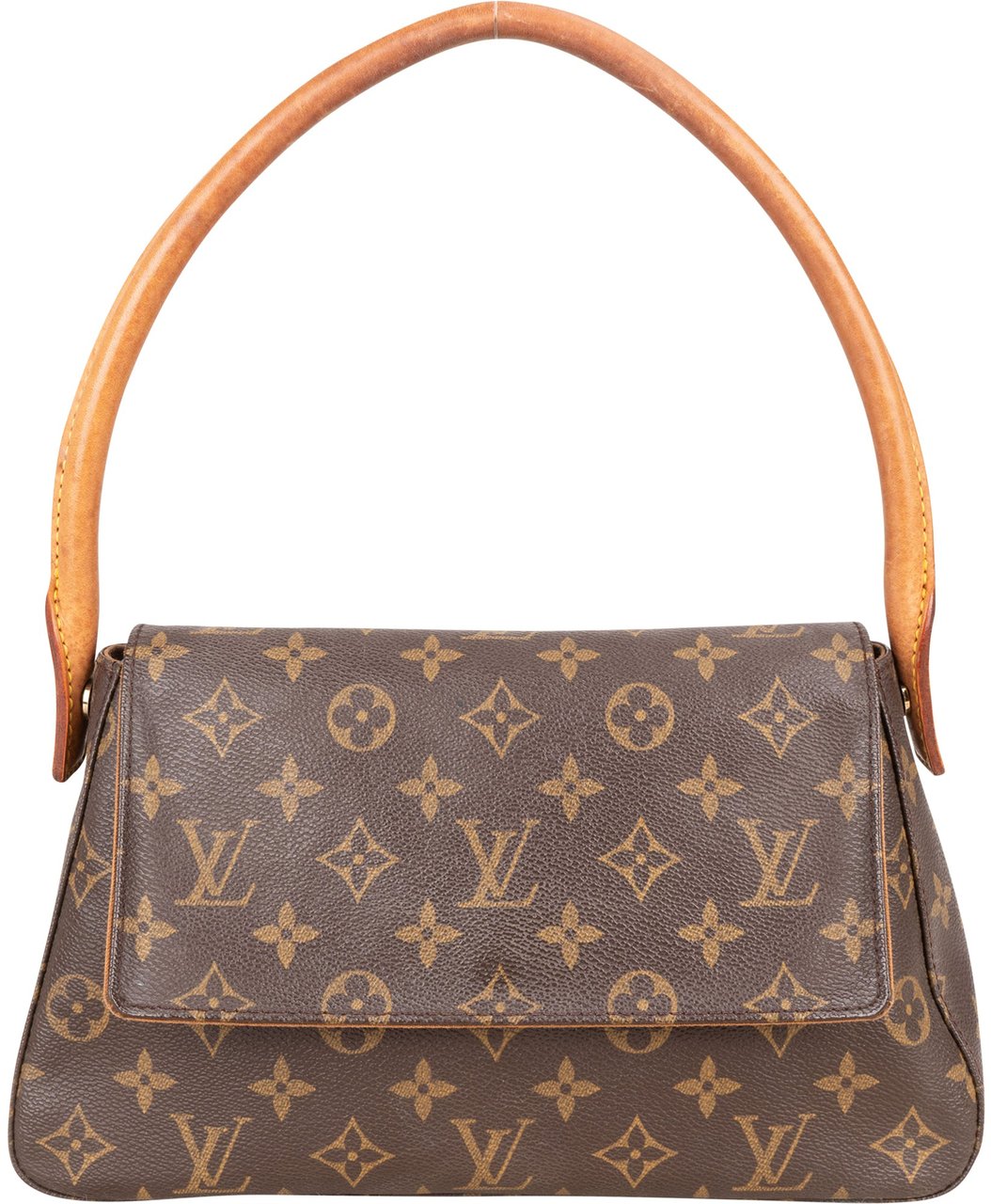 Louis Vuitton Louis Vuitton Canvas Monogram Looping PM Shoulder Bag Bruin