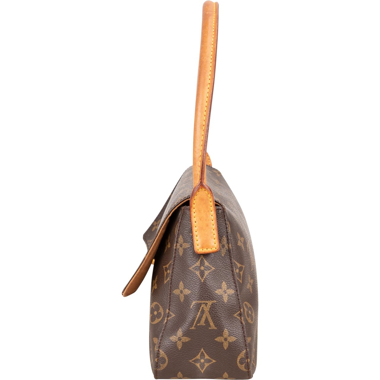 Louis Vuitton Louis Vuitton Canvas Monogram Looping PM Shoulder Bag Bruin