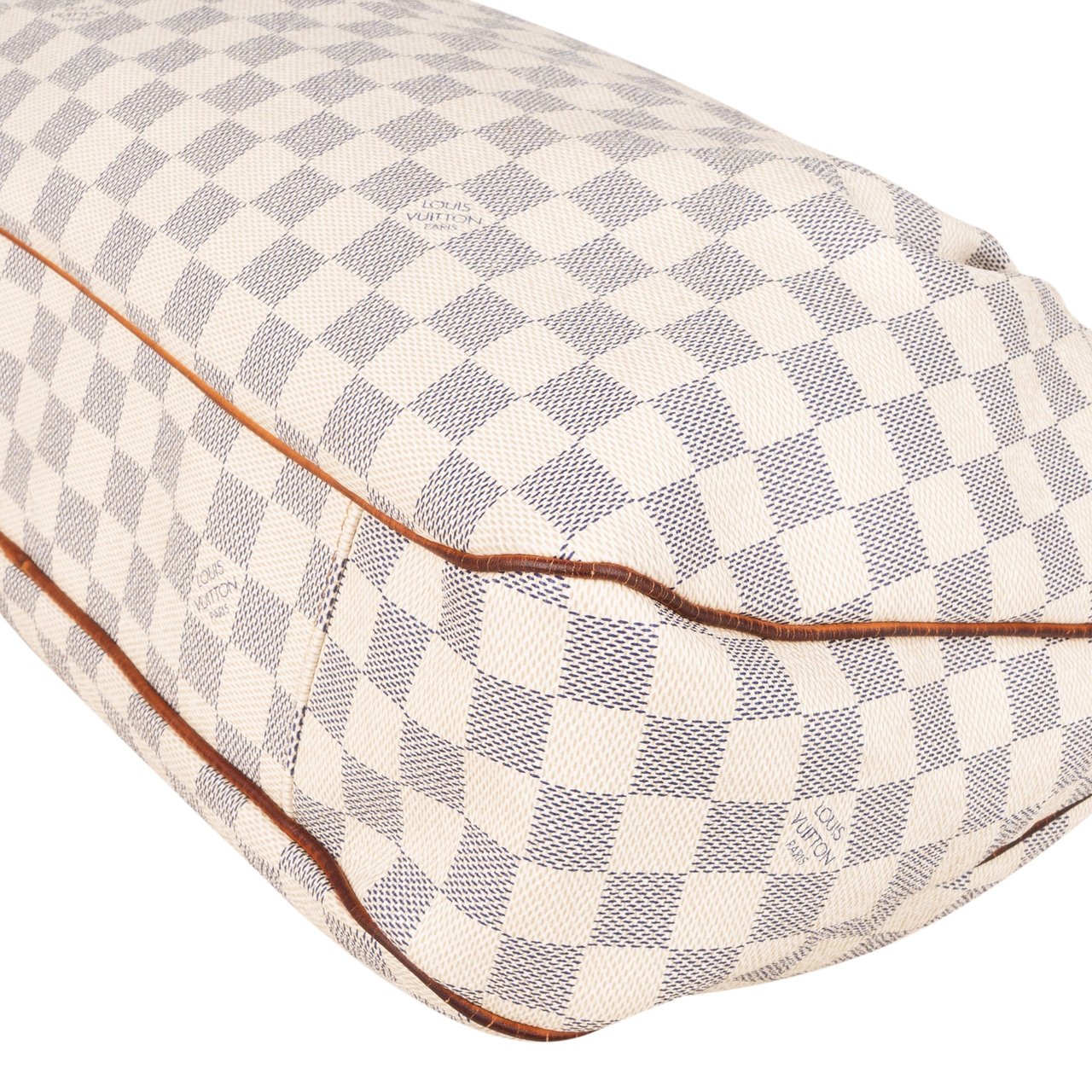 Louis Vuitton Louis Vuitton Damier Azur Monogram Evora MM Handbag Wit