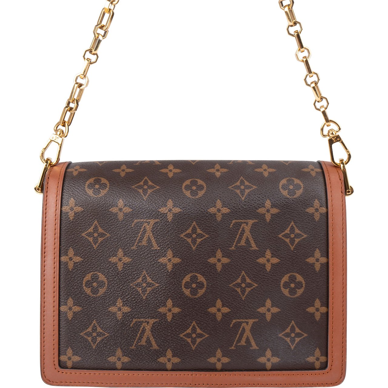 Louis Vuitton Louis Vuitton Canvas Monogram Dauphine MM Autres Shoulder Bag Bruin