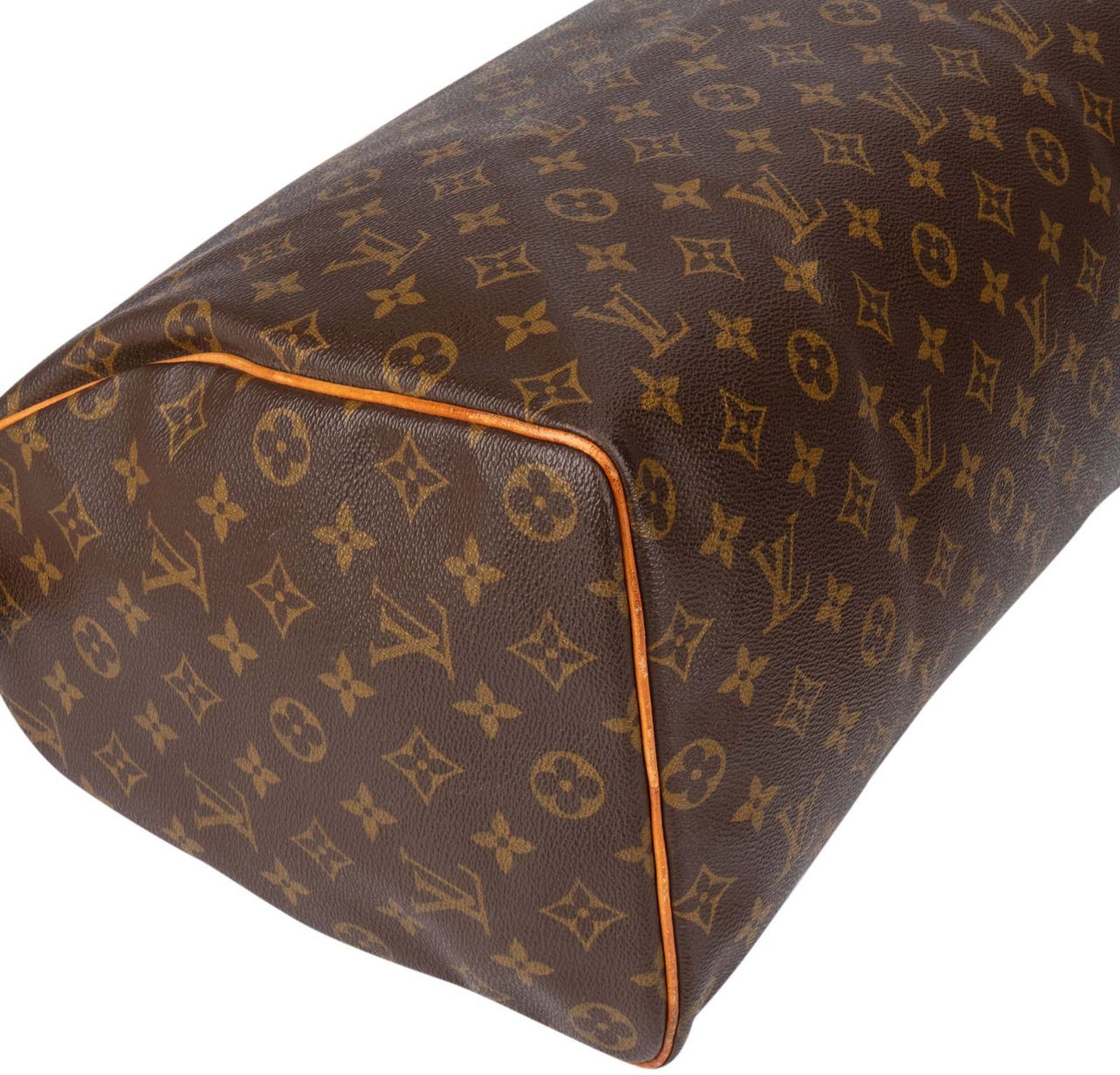 Louis Vuitton Louis Vuitton Canvas Monogram Speedy 40 Handbag Bruin