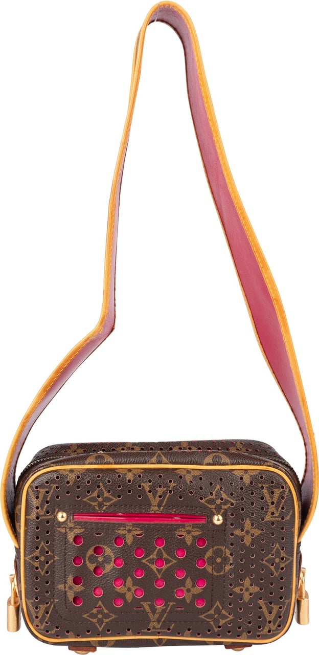 Louis Vuitton Louis Vuitton Perforated Monogram Trocadero Shoulder Bag Bruin