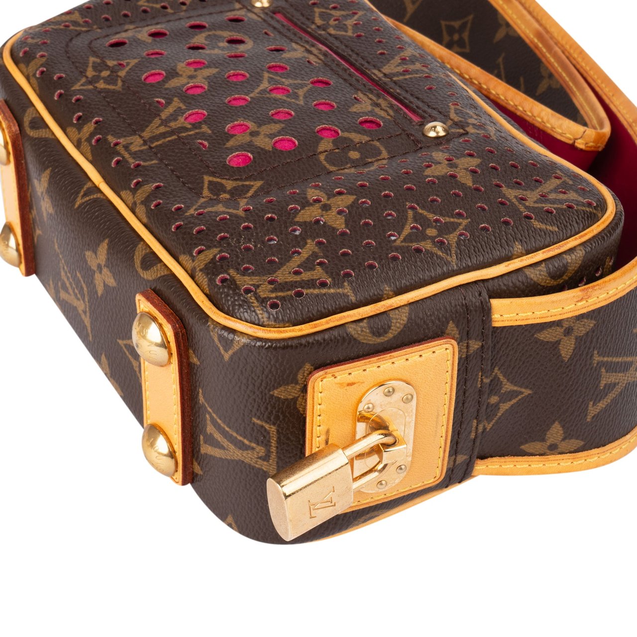 Louis Vuitton Louis Vuitton Perforated Monogram Trocadero Shoulder Bag Bruin