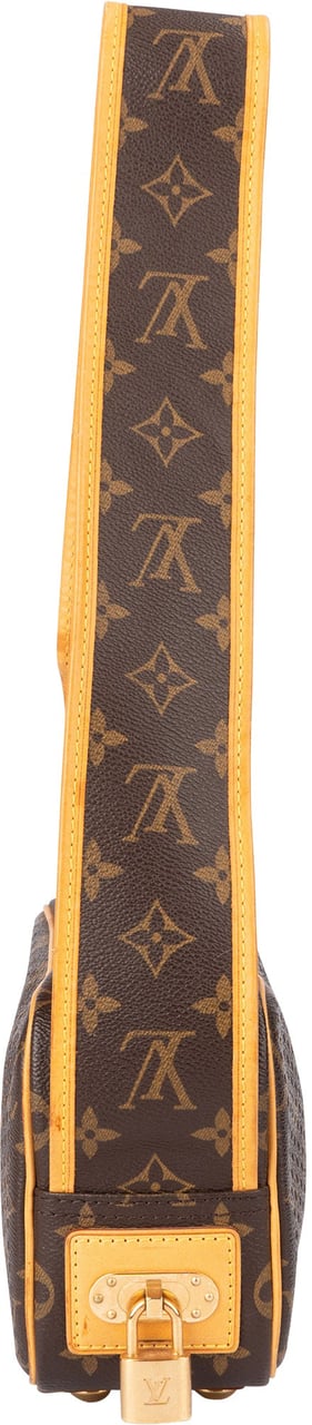 Louis Vuitton Perforated Monogram Trocadero Shoulder Bag Bruin