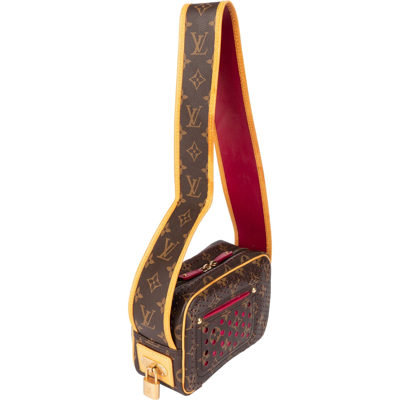 Louis Vuitton Louis Vuitton Perforated Monogram Trocadero Shoulder Bag Bruin