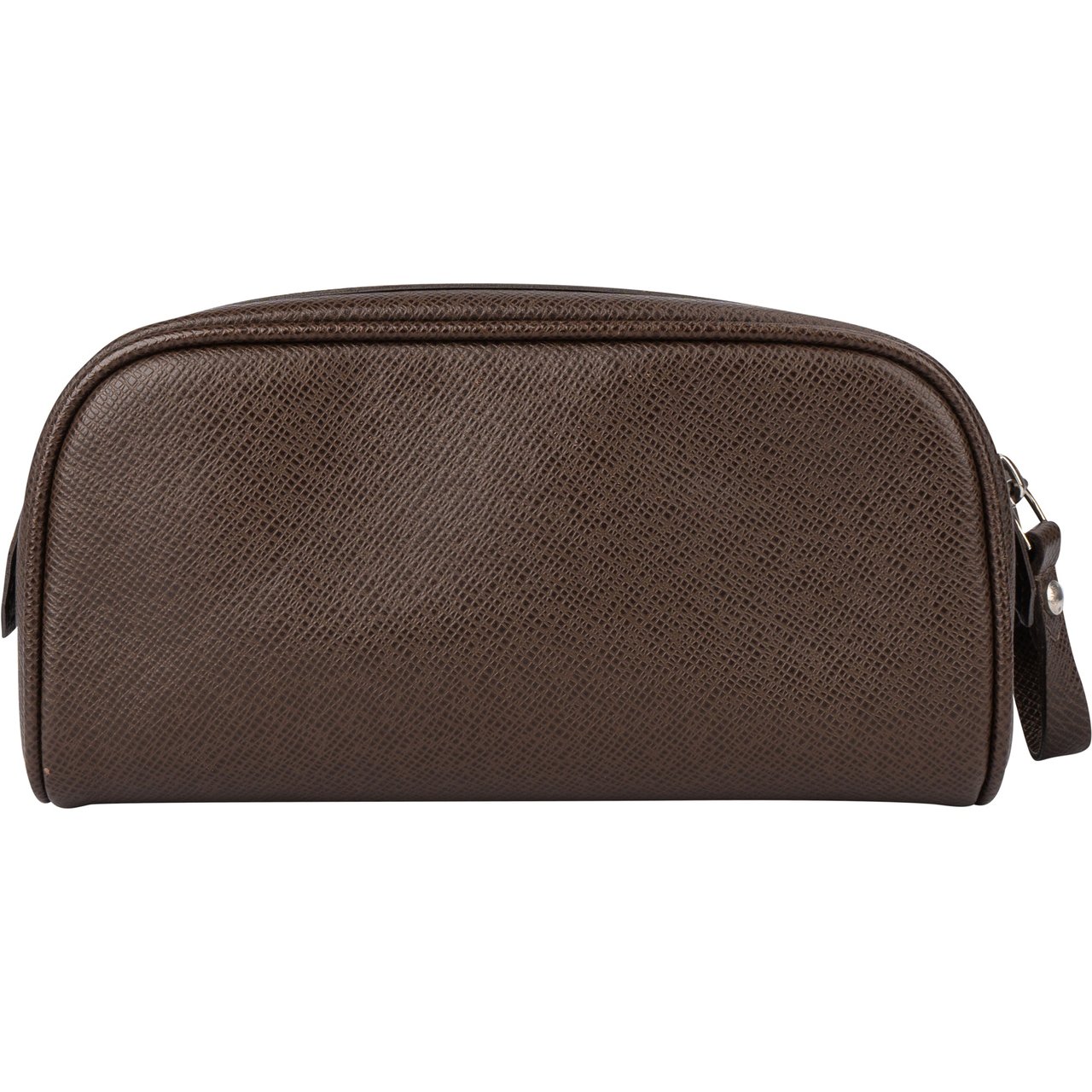 Louis Vuitton Louis Vuitton Brun Taiga Leather Toiletry Bag Bruin
