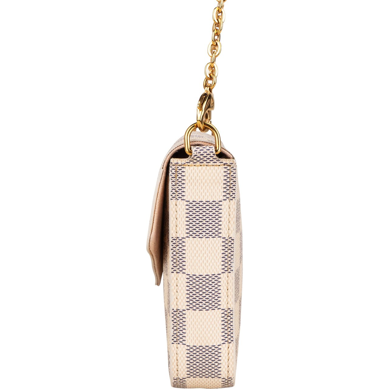 Louis Vuitton Louis Vuitton Damier Azur Monogram Felicie Crossbody Bag Wit