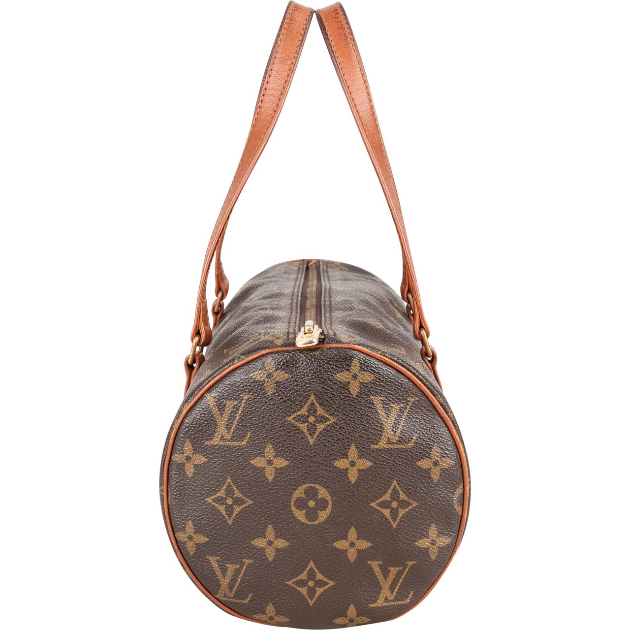 Louis Vuitton Louis Vuitton Canvas Monogram Papillon Handbag Bruin