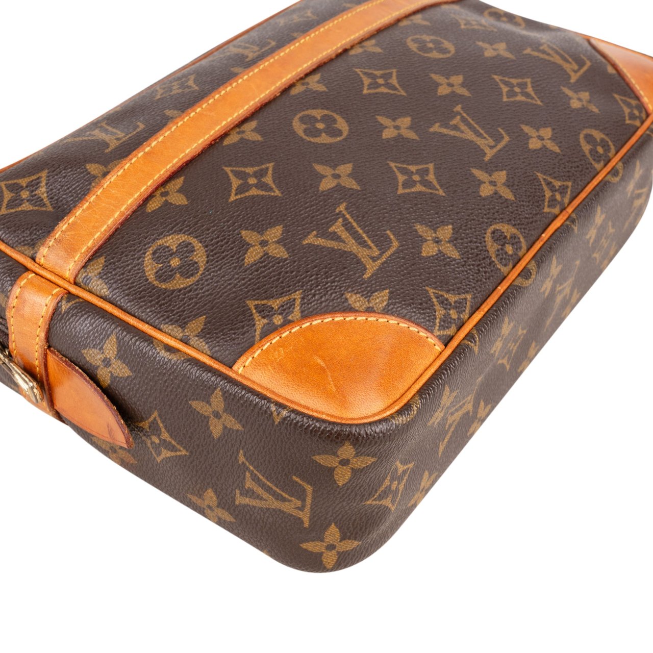 Louis Vuitton Louis Vuitton Canvas Monogram Compiegne 28 Clutch Bruin