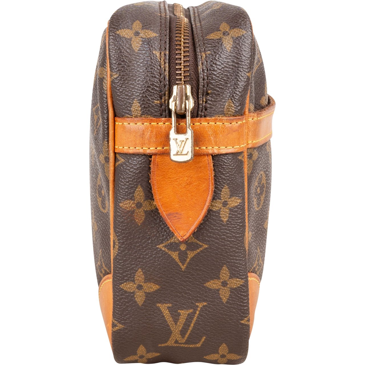 Louis Vuitton Louis Vuitton Canvas Monogram Compiegne 28 Clutch Bruin