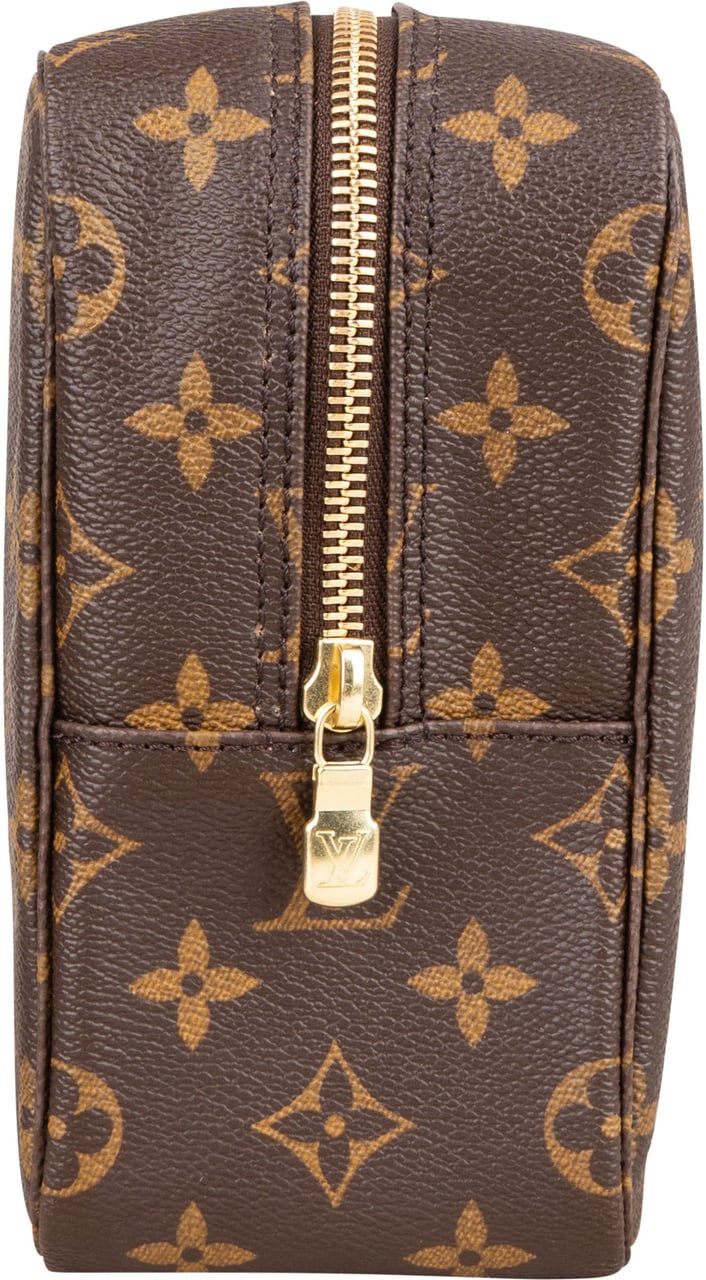 Louis Vuitton Louis Vuitton Canvas Monogram Trousse Toilette 28 Clutch Bruin