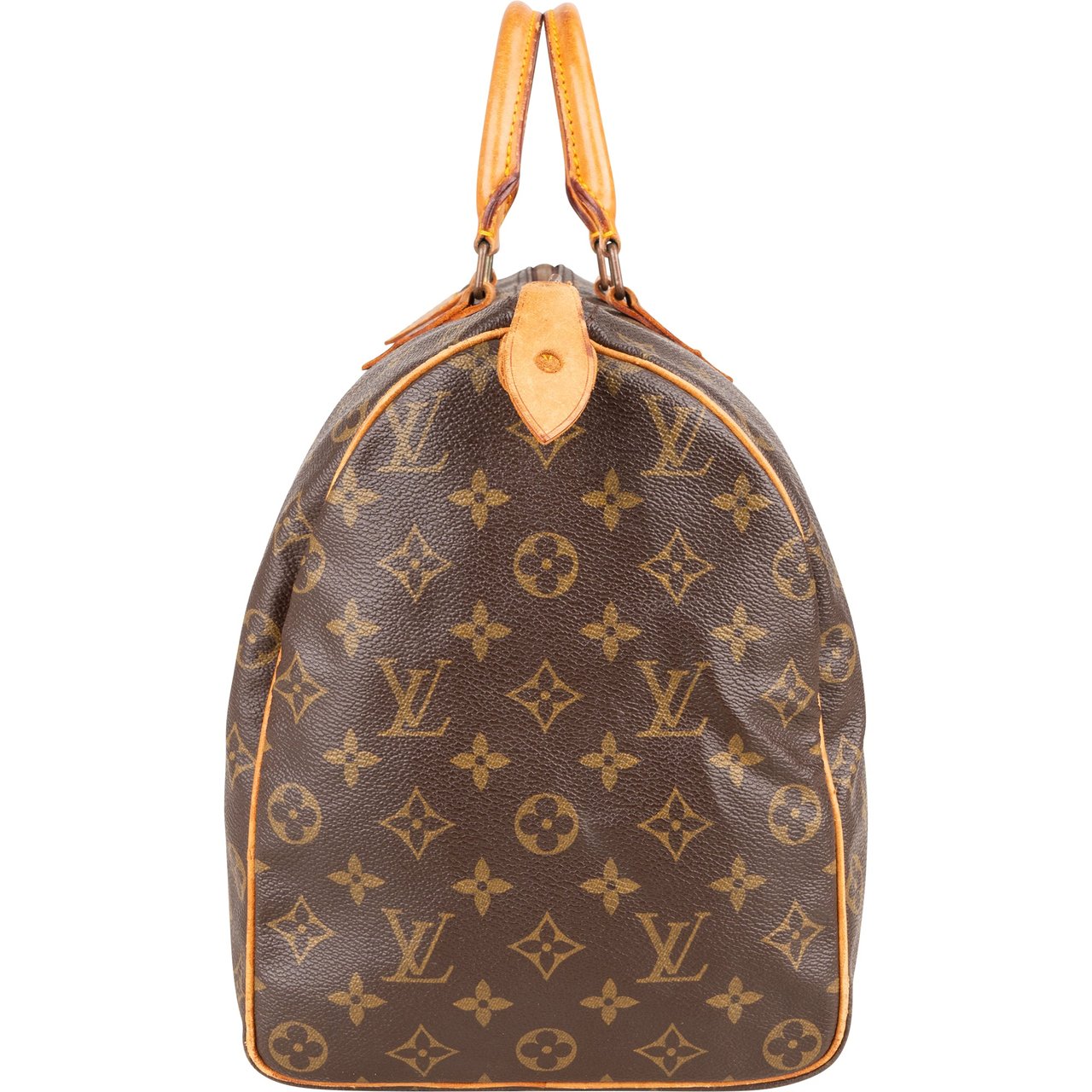Louis Vuitton Louis Vuitton Canvas Monogram Speedy 40 Handbag Bruin