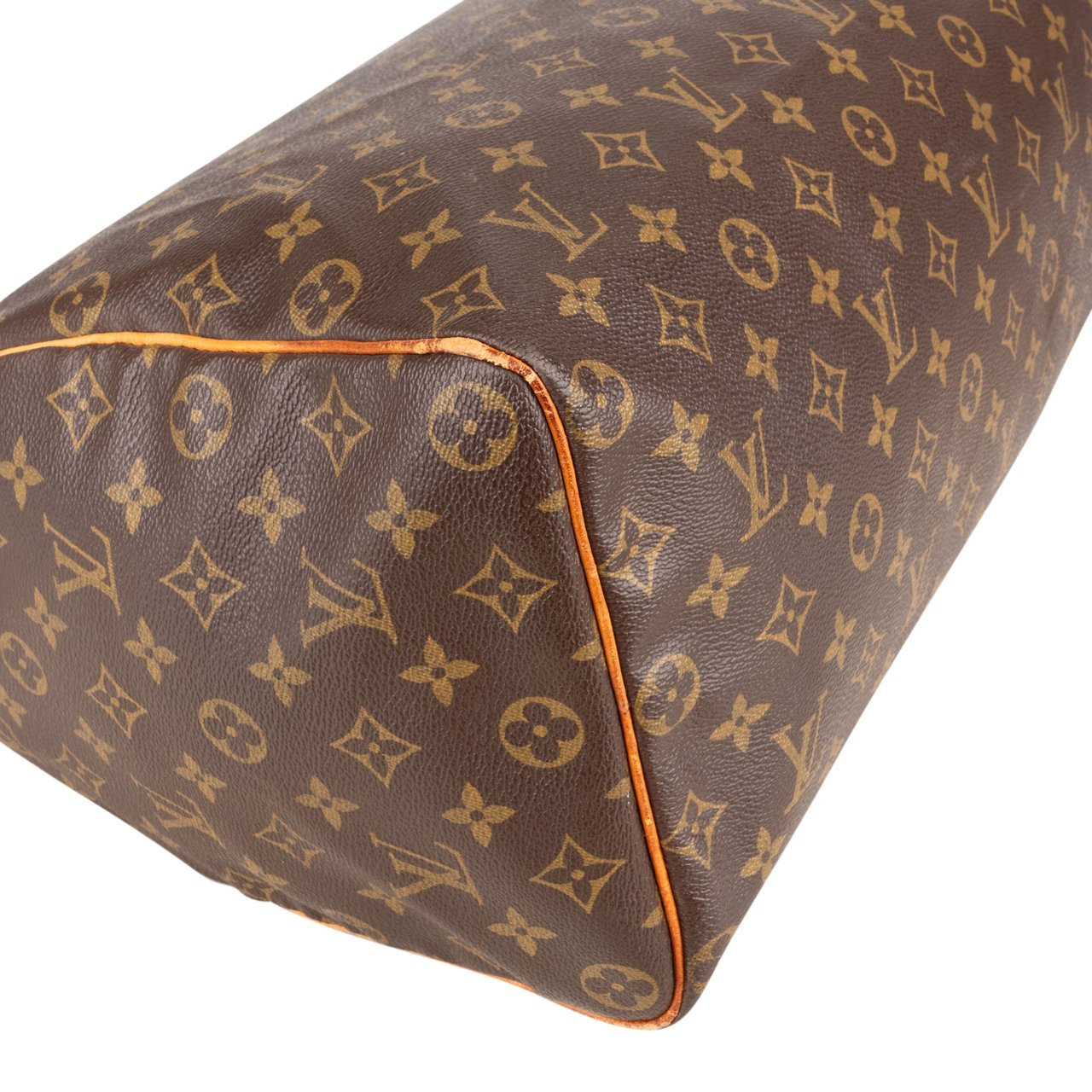 Louis Vuitton Louis Vuitton Canvas Monogram Speedy 40 Handbag Bruin