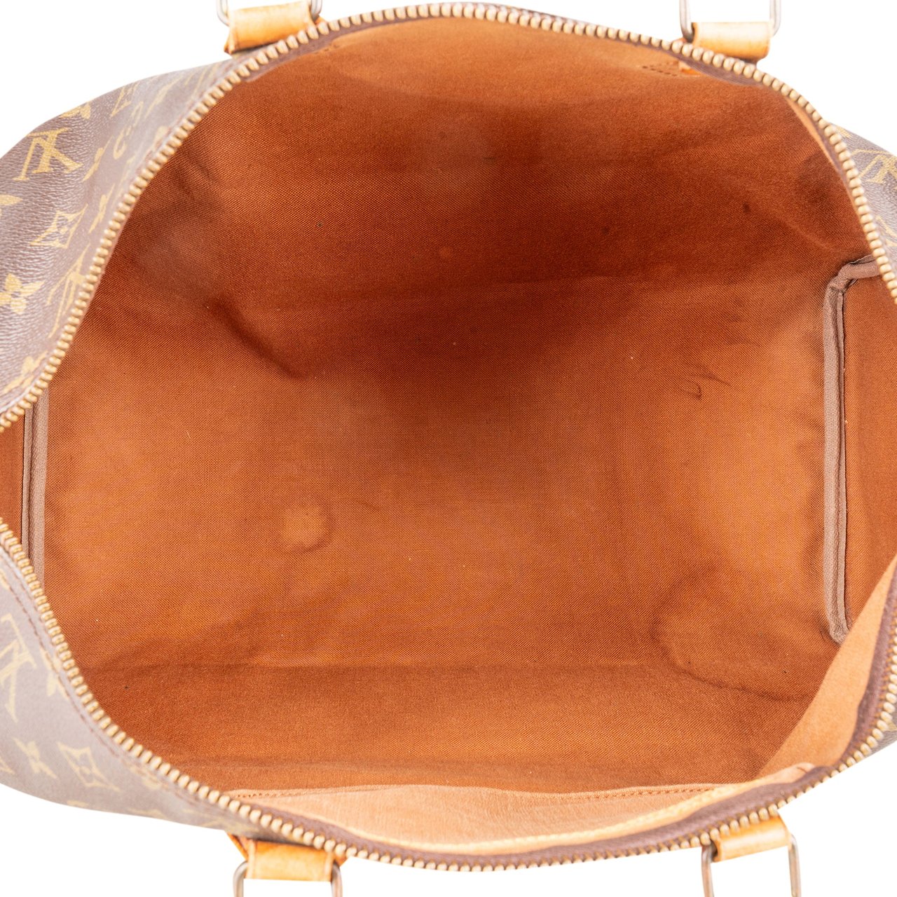 Louis Vuitton Louis Vuitton Canvas Monogram Speedy 40 Handbag Bruin