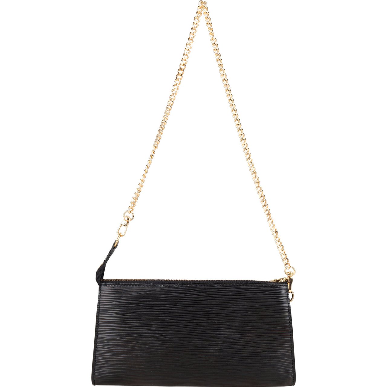 Louis Vuitton Louis Vuitton Noir Epi Leather Pochette Accessoire Shoulder Bag Zwart