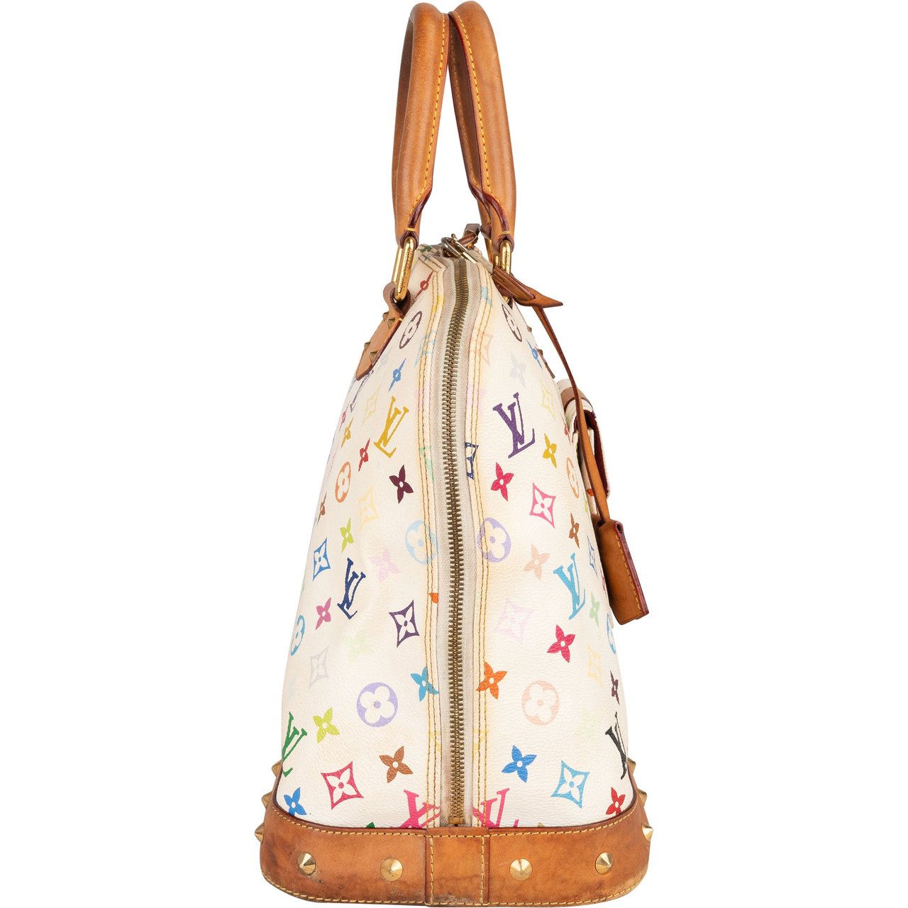 Louis Vuitton Louis Vuitton Murakami Multicolor Alma GM Handbag Wit