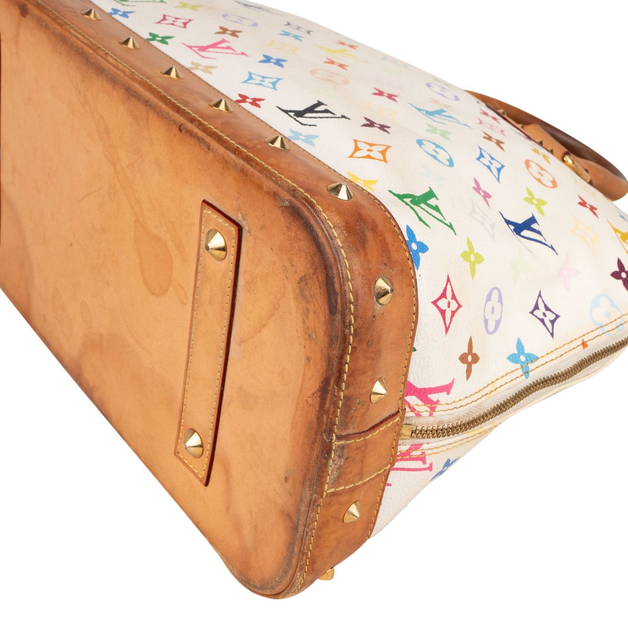 Louis Vuitton Louis Vuitton Murakami Multicolor Alma GM Handbag Wit