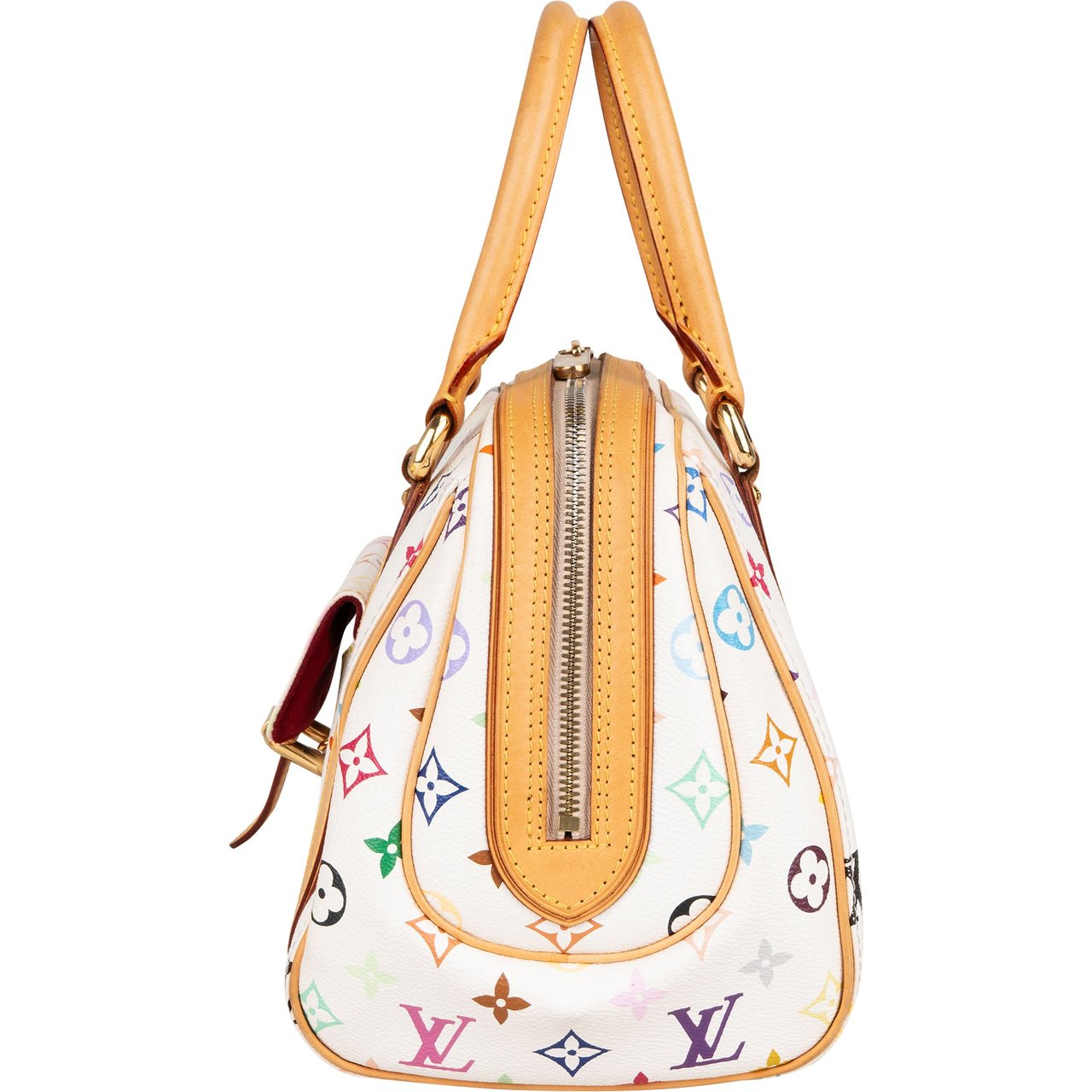 Louis Vuitton Louis Vuitton Monogram Multicolor Murakami Priscilla Handbag Wit