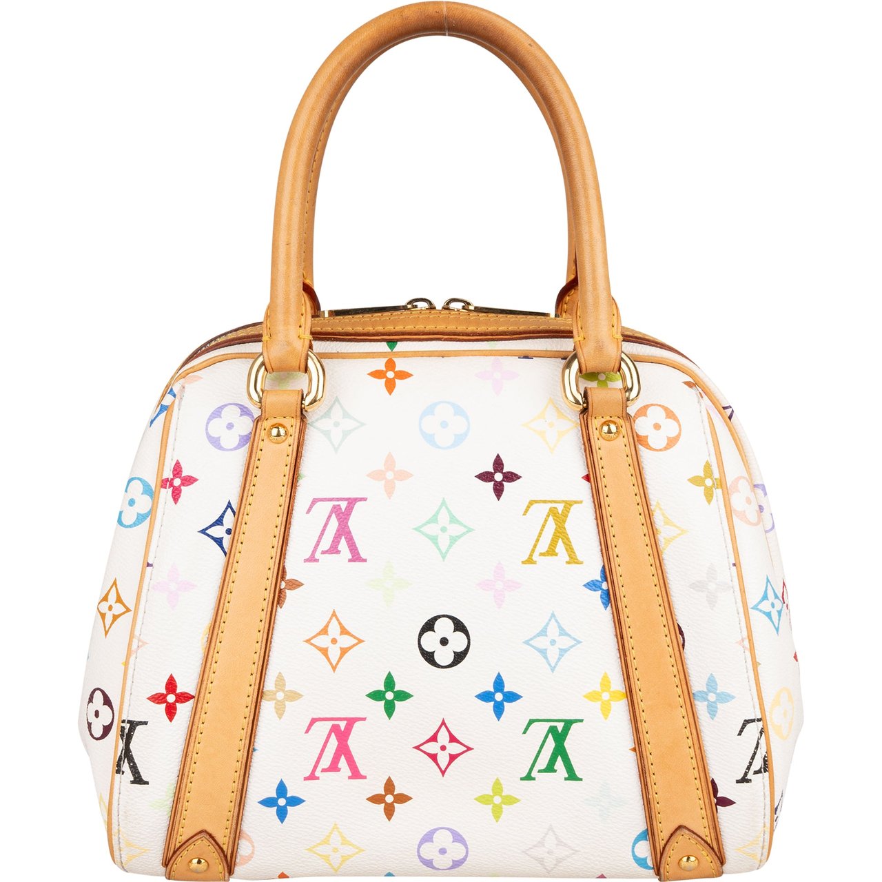 Louis Vuitton Louis Vuitton Monogram Multicolor Murakami Priscilla Handbag Wit