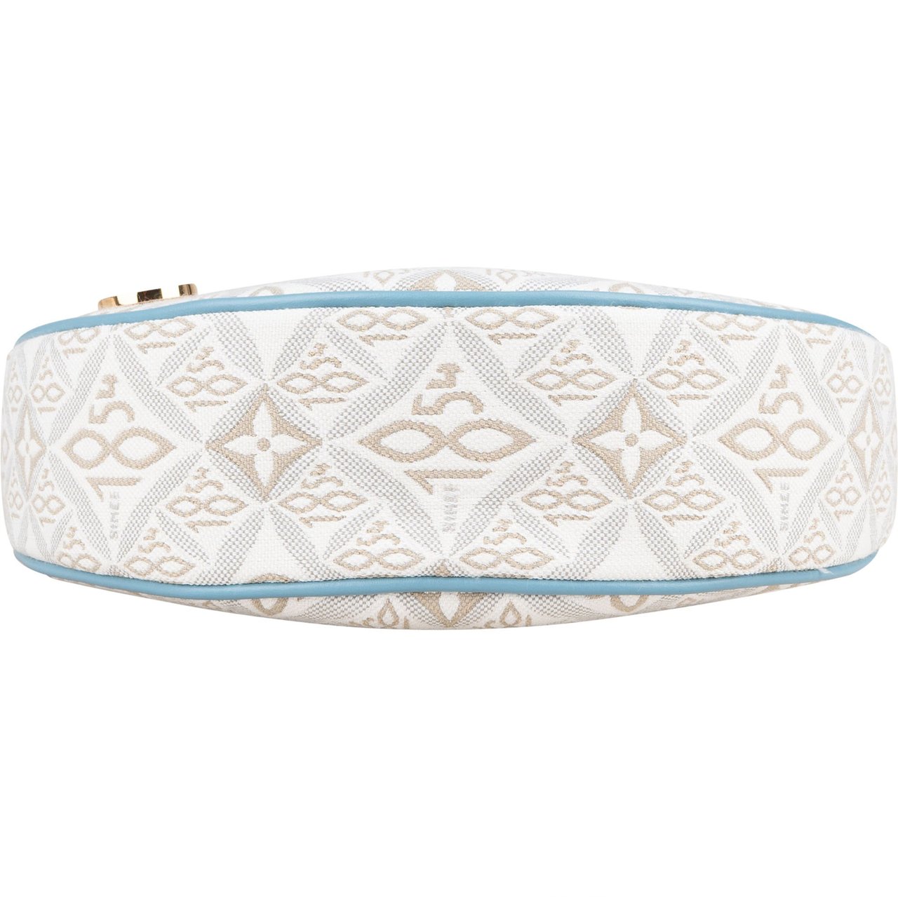 Louis Vuitton Jacquard 1854 Monogram Loop Crossbody Bag Blauw