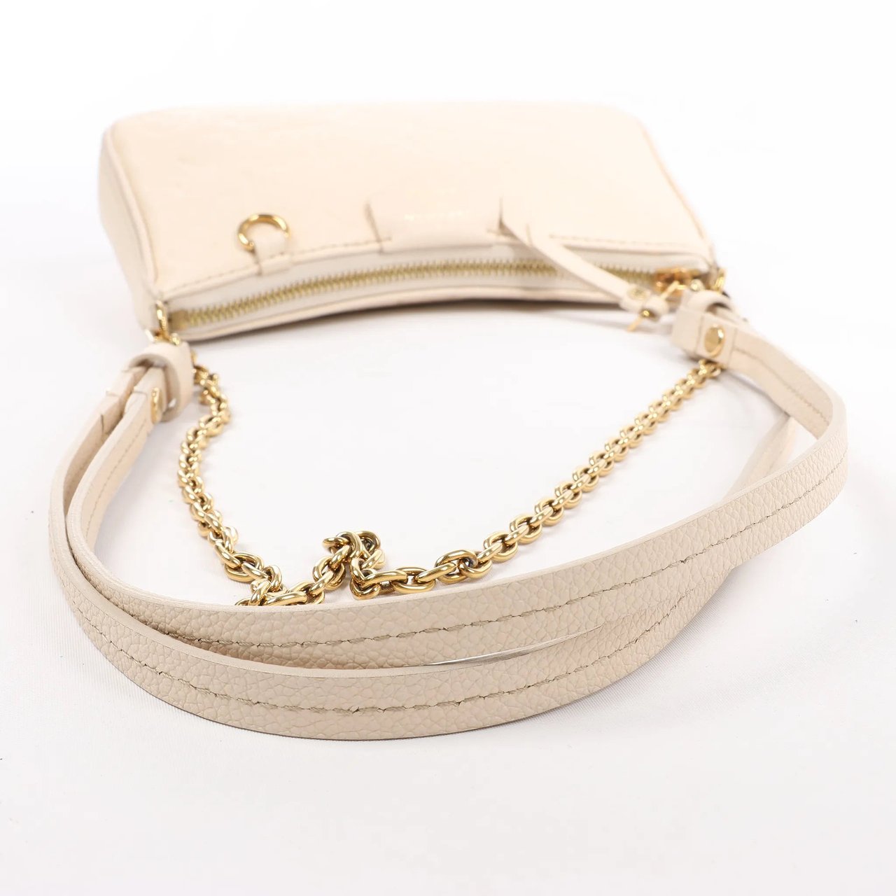 Louis Vuitton Louis Vuitton Monogram Empreinte Easy Pouch Handbag in Beige M81066 Beige