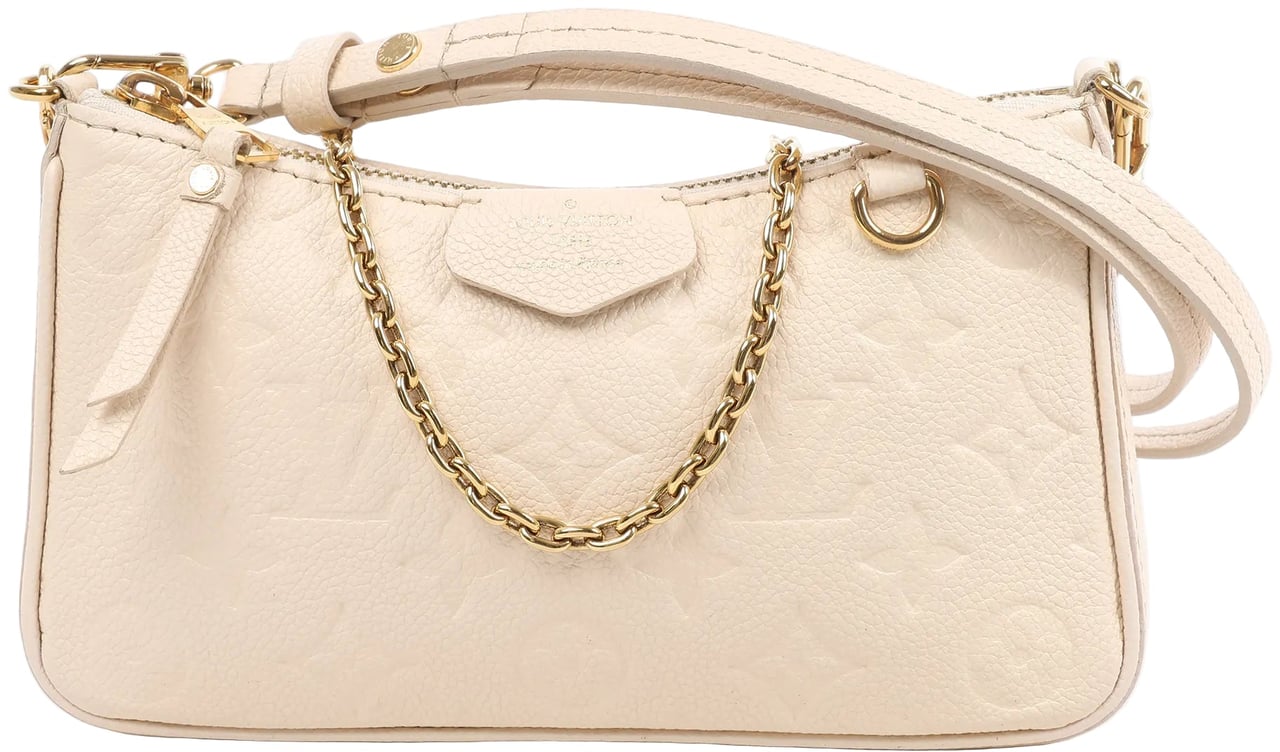 Louis Vuitton Louis Vuitton Monogram Empreinte Easy Pouch Handbag in Beige M81066 Beige