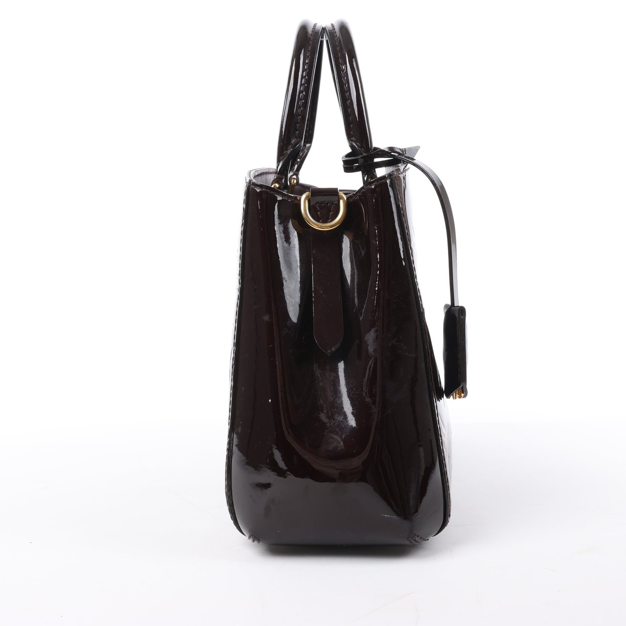 Louis Vuitton Louis Vuitton Vernis Montaigne BB 2Way Handbag in Amarante M50403 Maroon