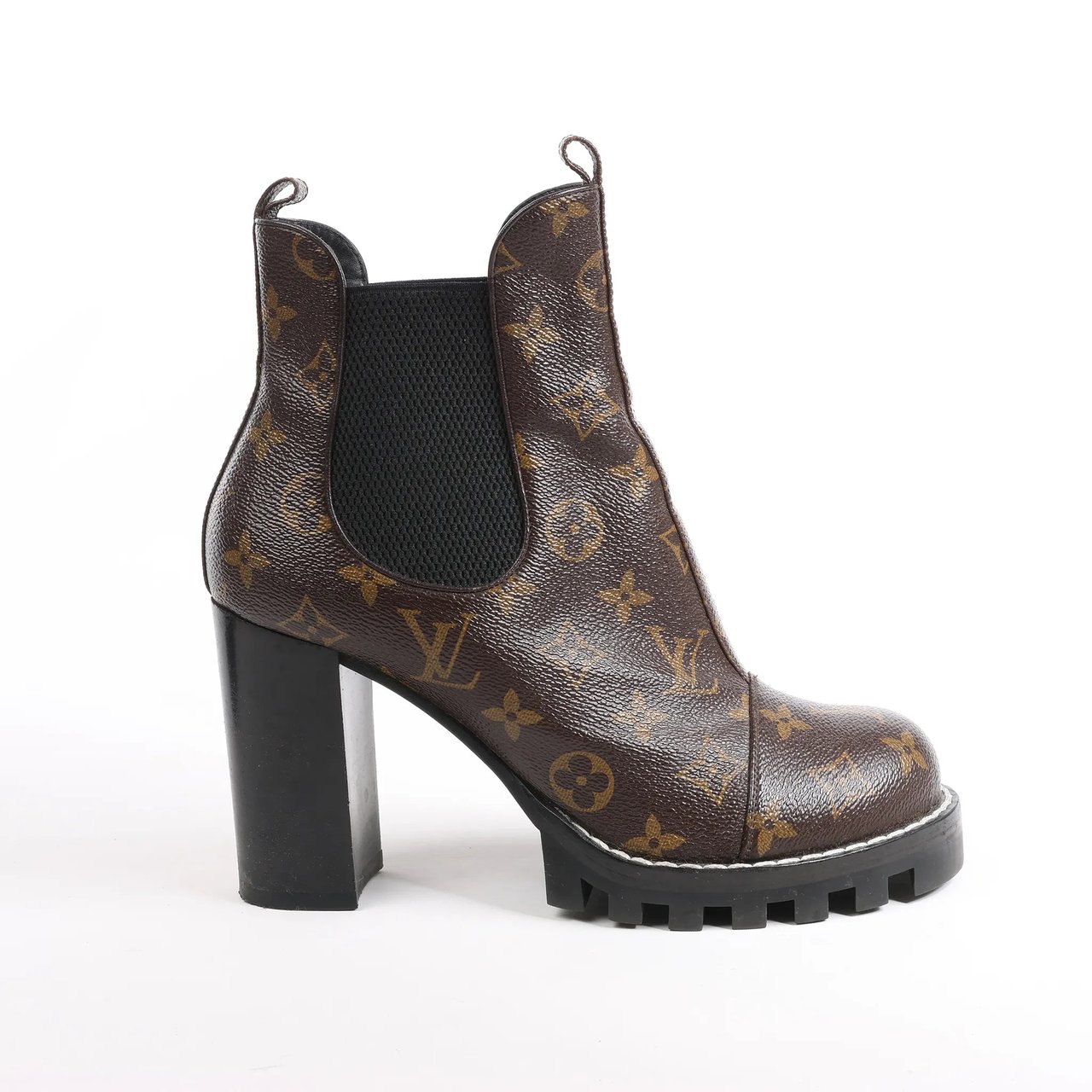 Louis Vuitton Louis Vuitton Monogram Star Trail Chelsea Ankle Boots, Size 40 EU Bruin