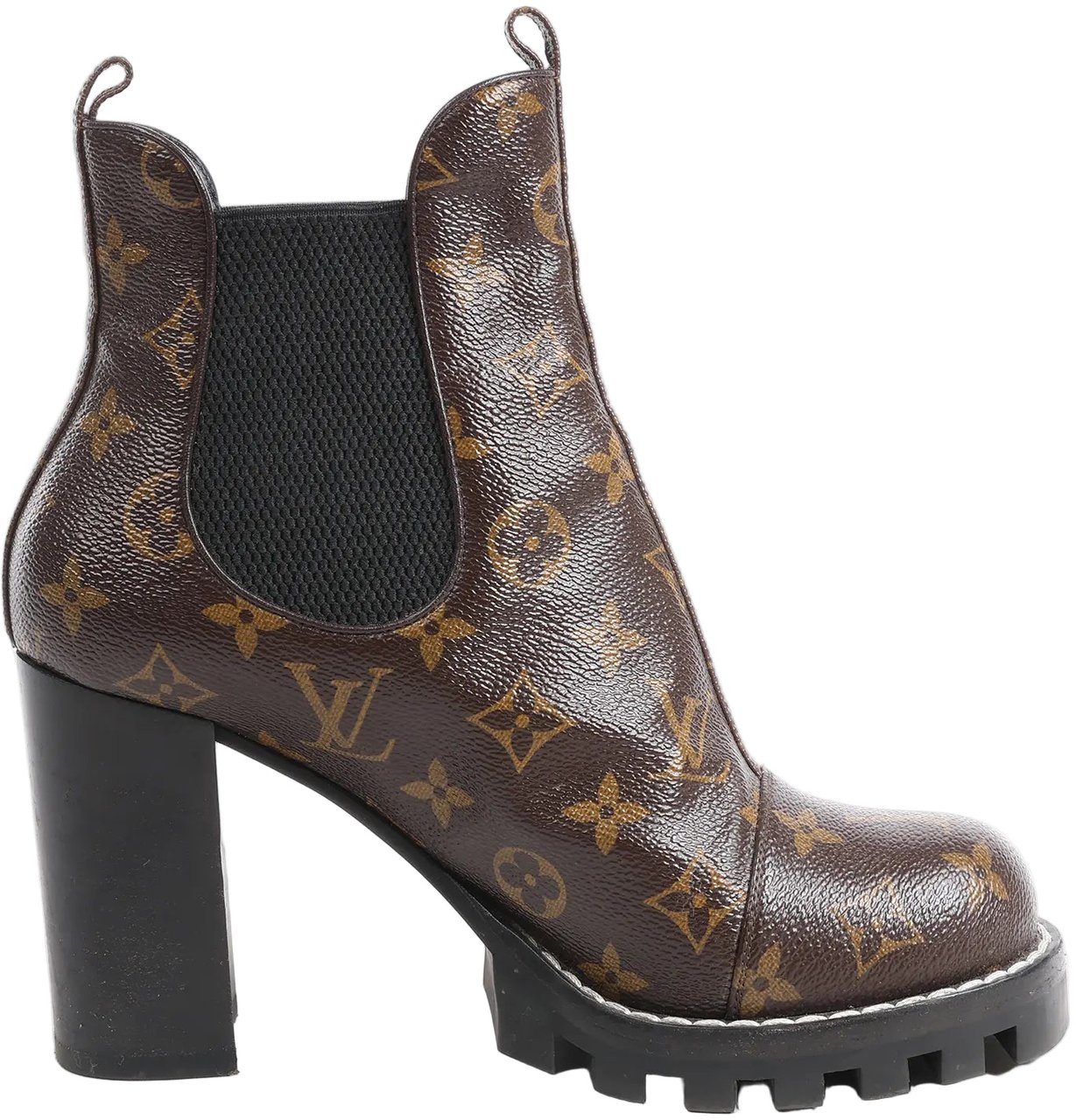 Louis Vuitton Louis Vuitton Monogram Star Trail Chelsea Ankle Boots, Size 40 EU Bruin