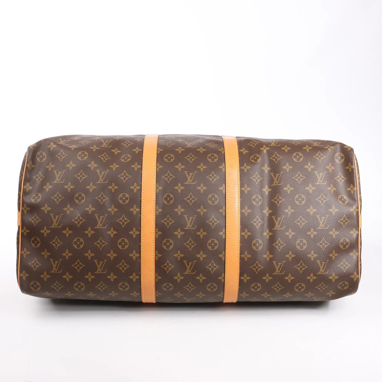 Louis Vuitton Louis Vuitton Monogram Canvas Keepall Bandoulière 60 Travel Bag M41412 Bruin