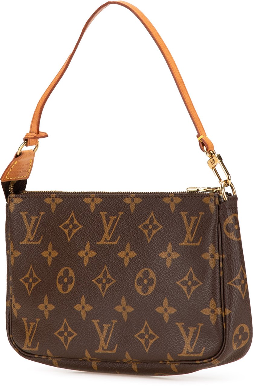 Louis Vuitton Monogram Pochette Accessoires Bruin