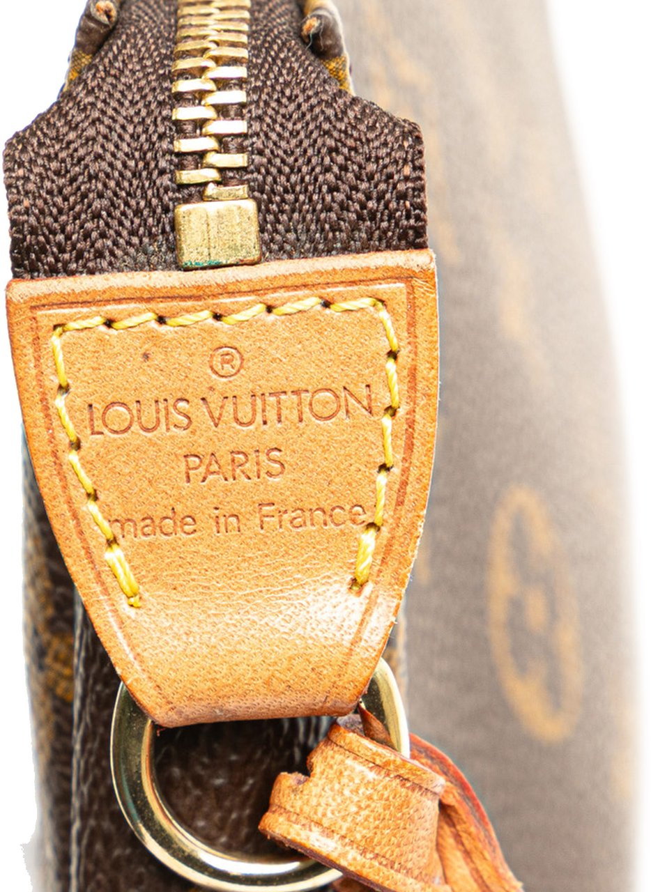 Louis Vuitton Monogram Pochette Accessoires Bruin