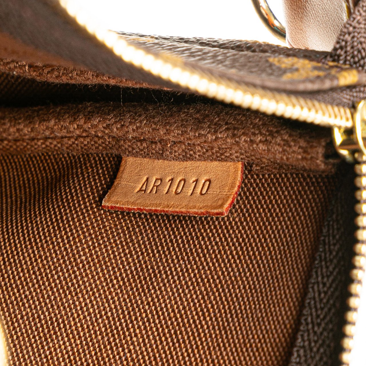 Louis Vuitton Monogram Pochette Accessoires Bruin
