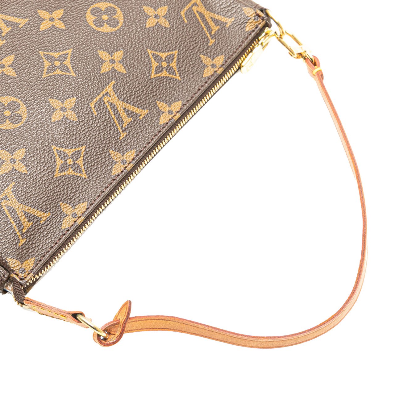 Louis Vuitton Monogram Pochette Accessoires Bruin