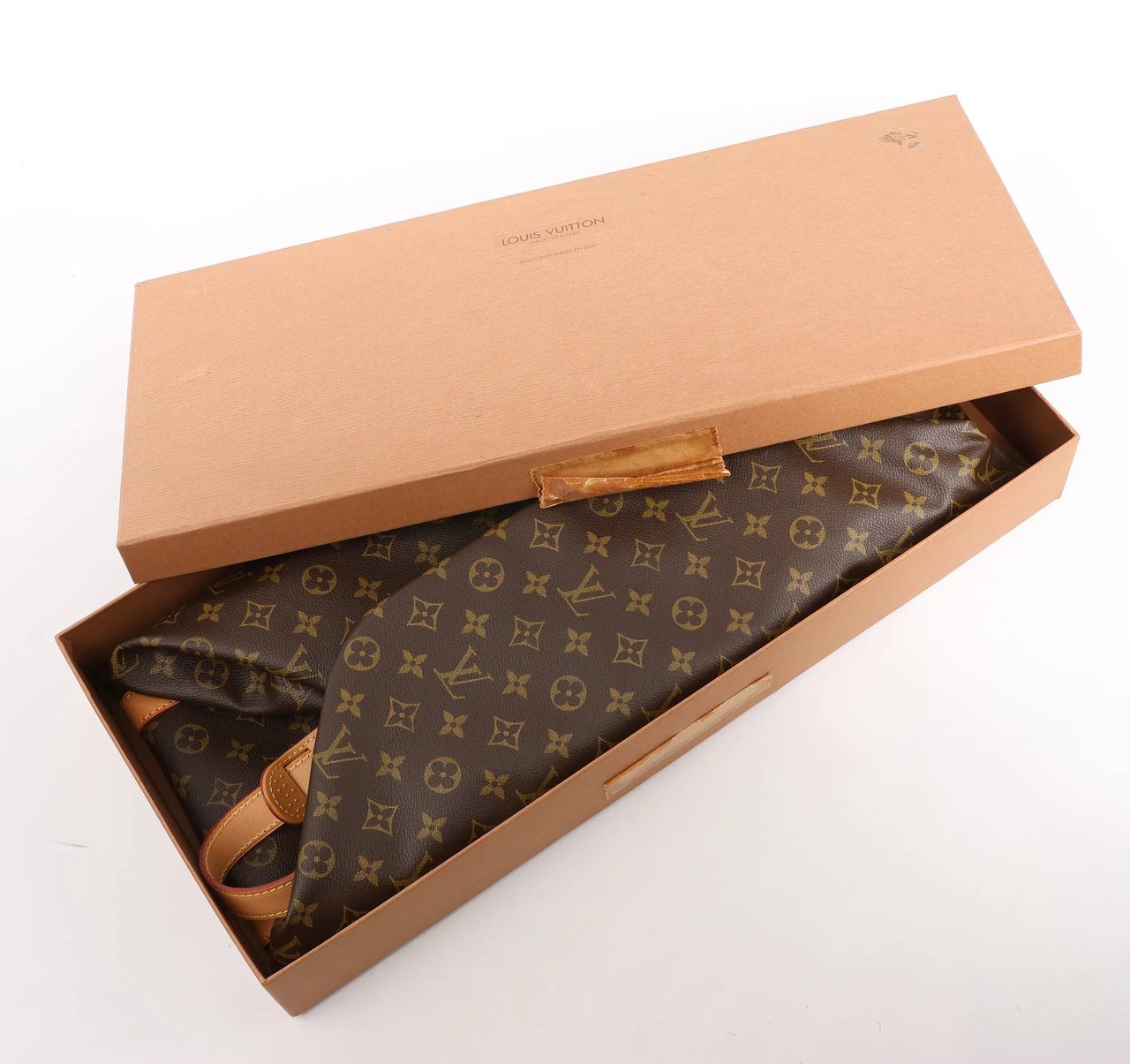 Louis Vuitton Louis Vuitton Monogram Canvas Keepall Bandoulière 60 Travel Bag M41412 Bruin