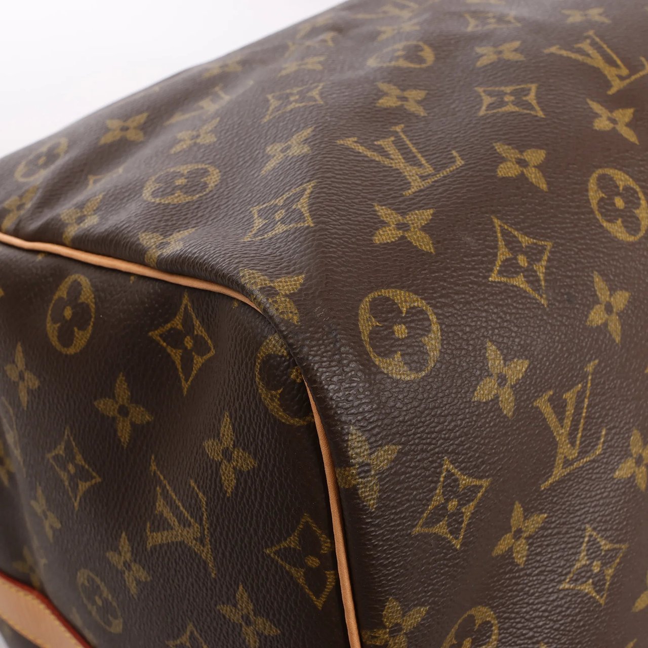 Louis Vuitton Louis Vuitton Monogram Canvas Keepall Bandoulière 60 Travel Bag M41412 Bruin