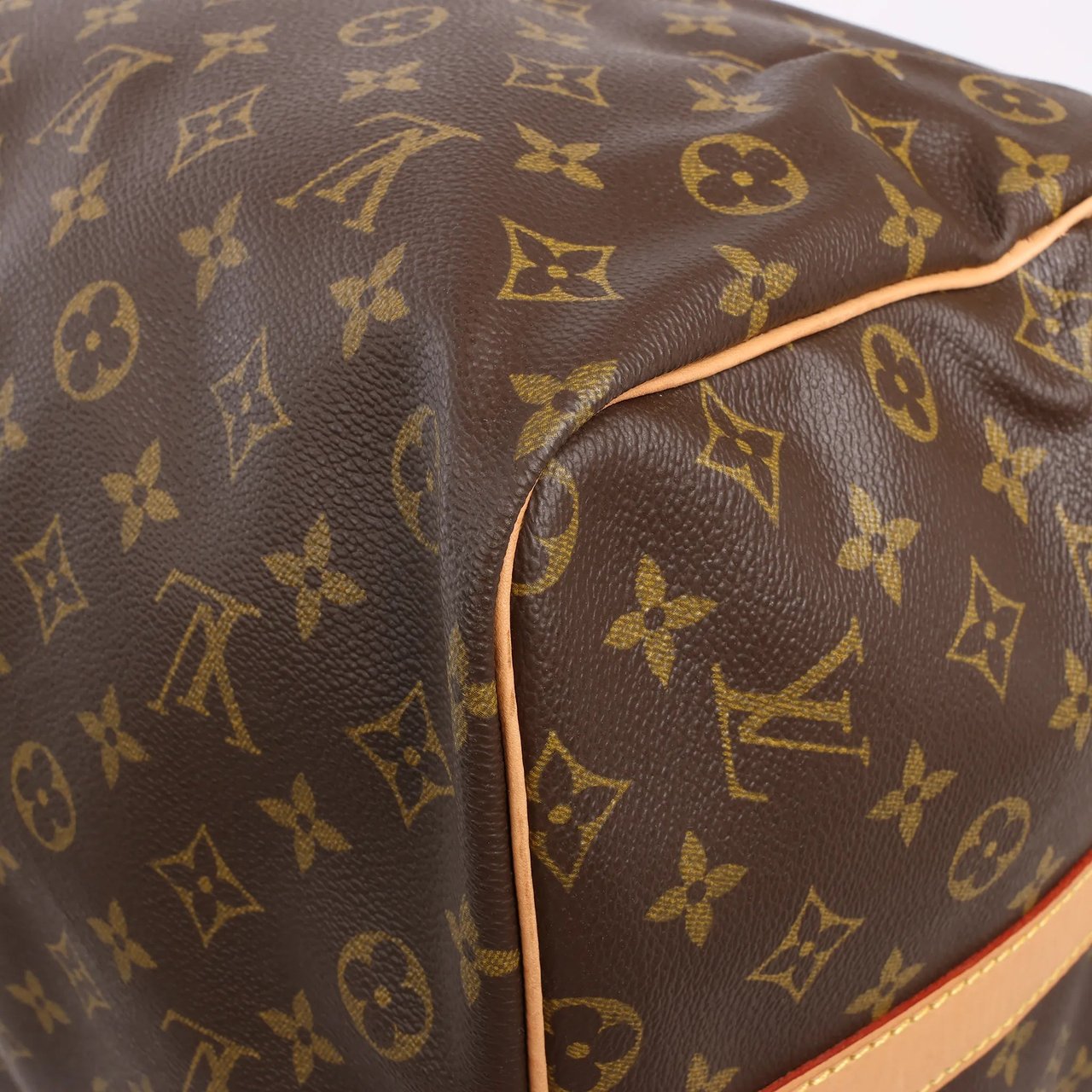 Louis Vuitton Louis Vuitton Monogram Canvas Keepall Bandoulière 60 Travel Bag M41412 Bruin