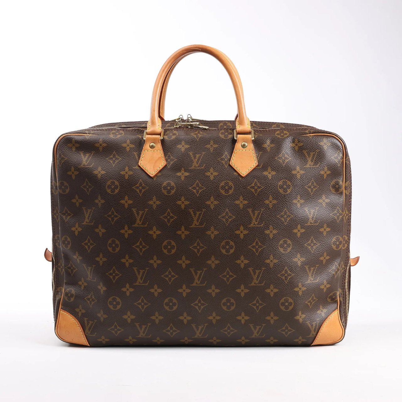 Louis Vuitton Louis Vuitton Monogram Canvas Porte Documents Voyage Handbag M53362 Bruin