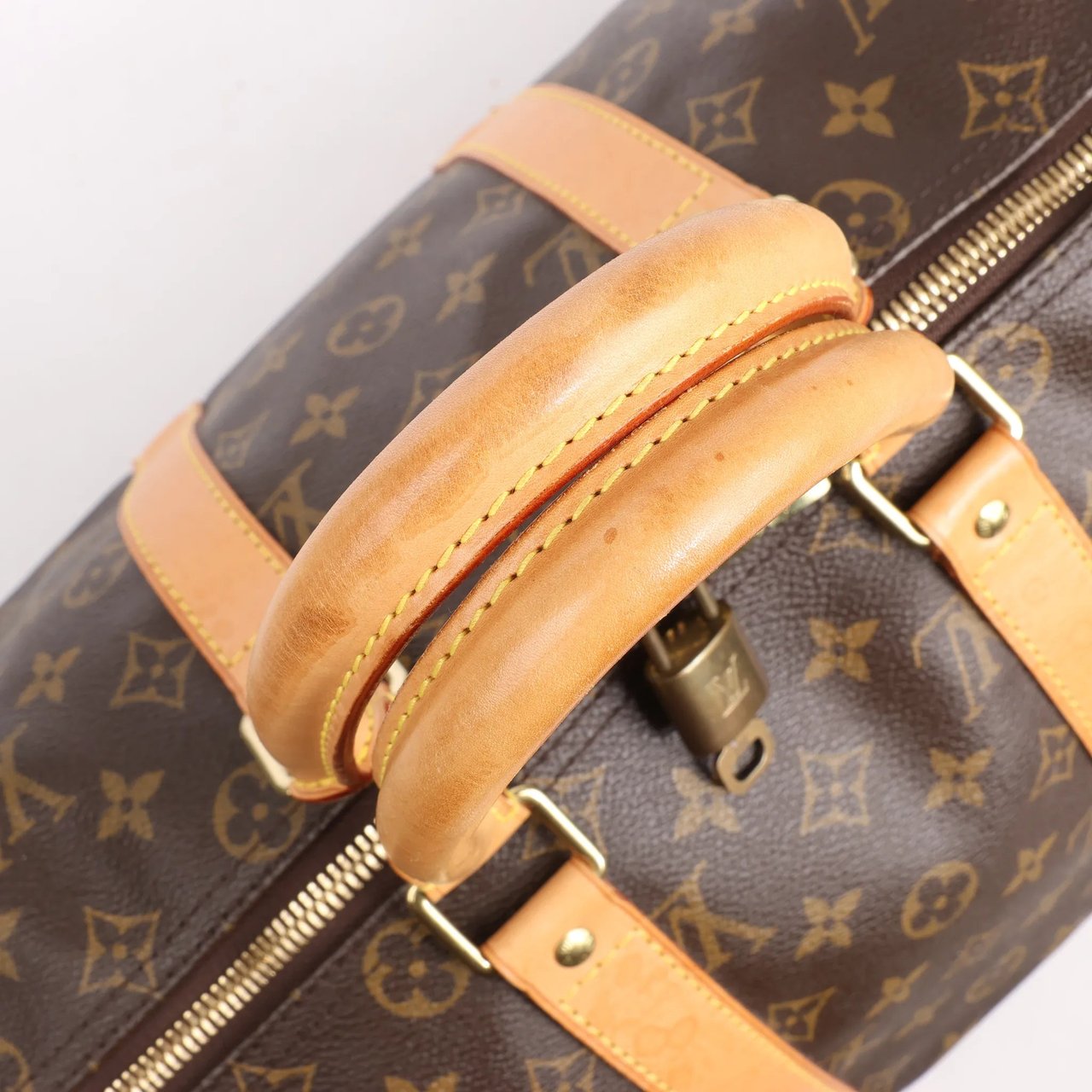 Louis Vuitton Louis Vuitton Monogram Canvas Keepall 45 Travel Bag M41428 Bruin