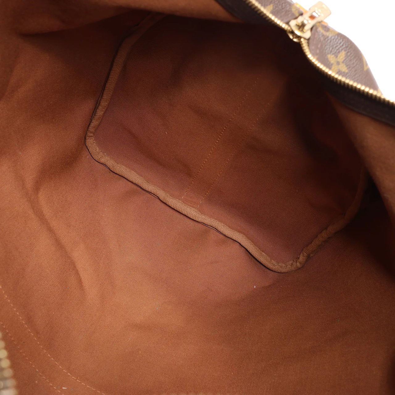 Louis Vuitton Louis Vuitton Monogram Canvas Keepall Bandoulière 55 Travel Bag M41414 Bruin