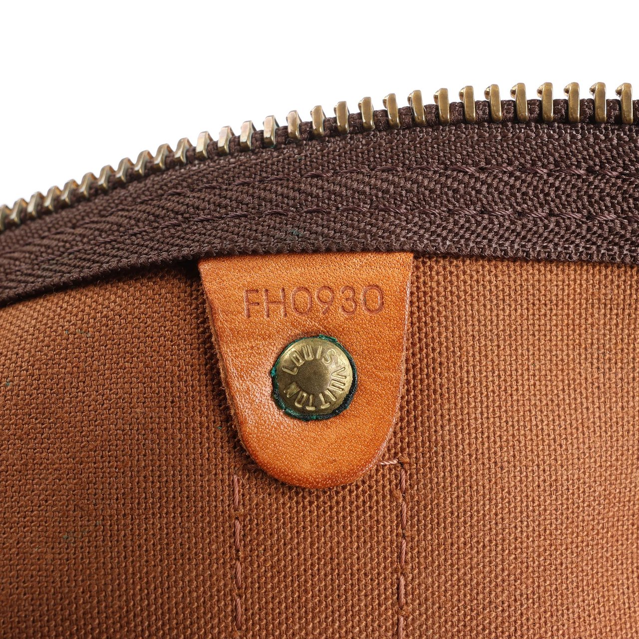 Louis Vuitton Louis Vuitton Monogram Canvas Keepall Bandoulière 55 Travel Bag M41414 Bruin