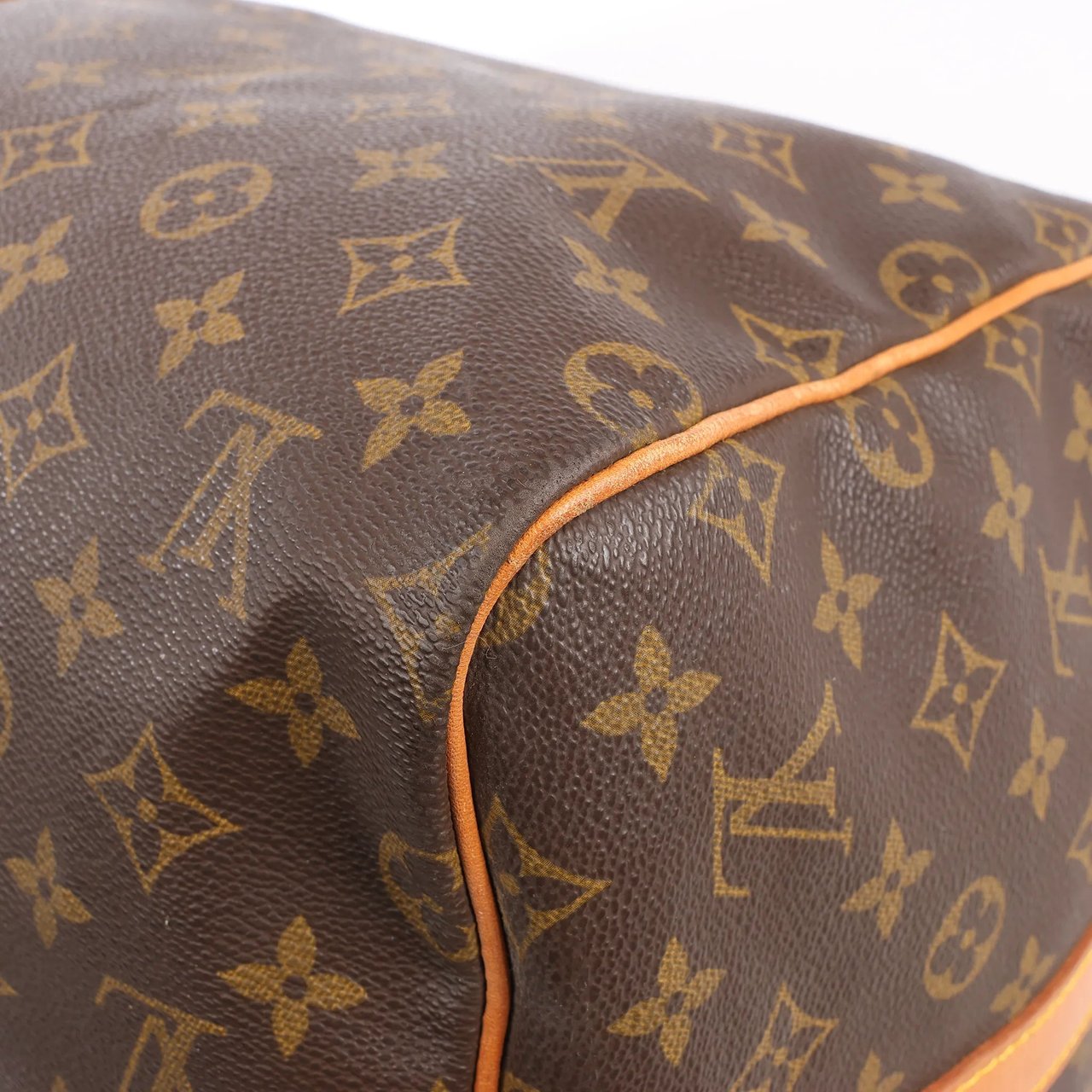 Louis Vuitton Louis Vuitton Monogram Canvas Keepall Bandoulière 55 Travel Bag M41414 Bruin