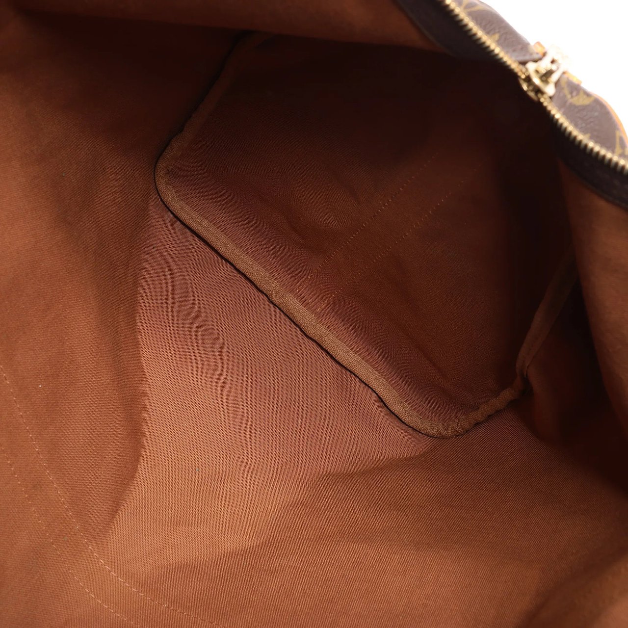 Louis Vuitton Louis Vuitton Monogram Canvas Keepall Bandoulière 55 Travel Bag M41414 Bruin