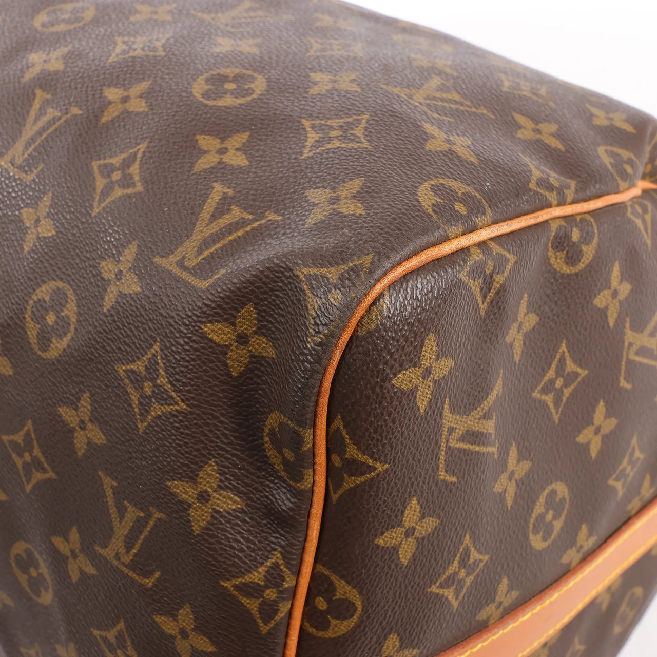 Louis Vuitton Louis Vuitton Monogram Canvas Keepall Bandoulière 55 Travel Bag M41414 Bruin