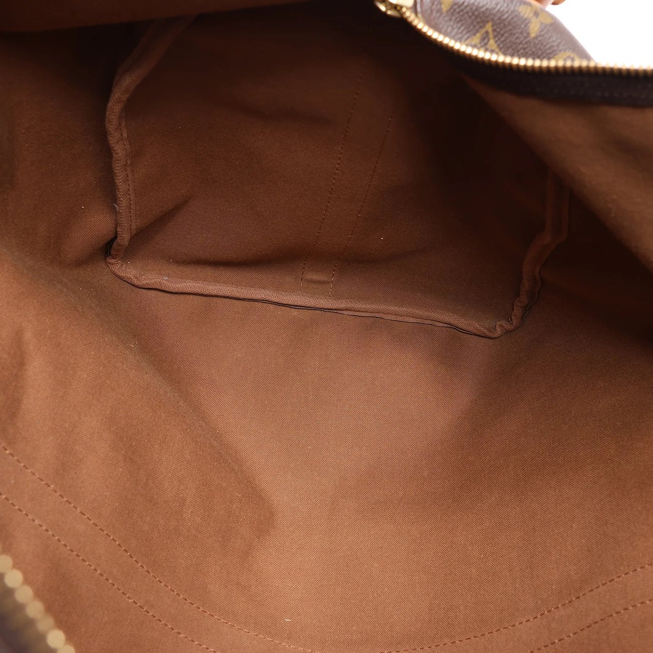 Louis Vuitton Louis Vuitton Monogram Canvas Keepall Bandoulière 60 Travel Bag M41412 Bruin