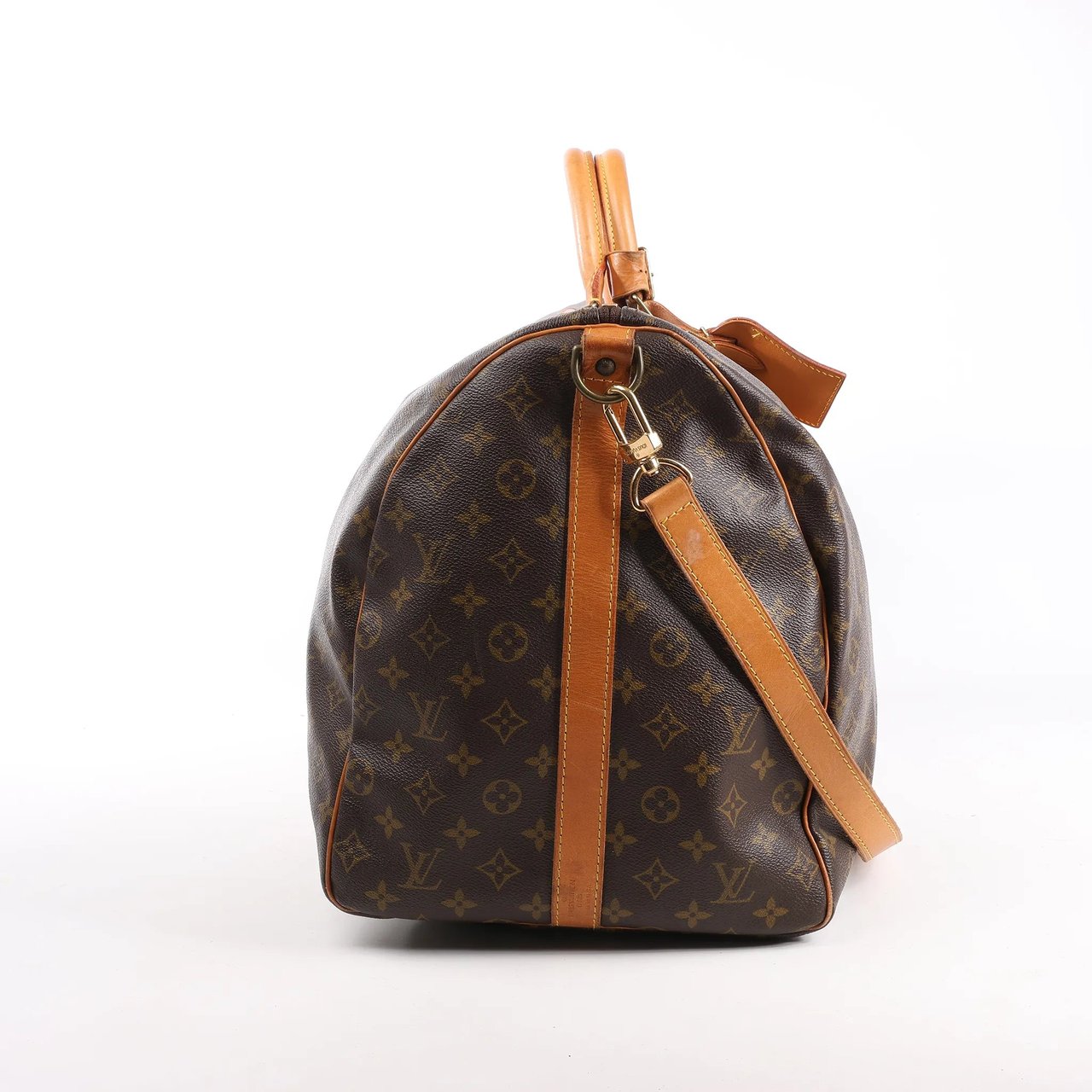 Louis Vuitton Louis Vuitton Monogram Canvas Keepall Bandoulière 60 Travel Bag M41412 Bruin